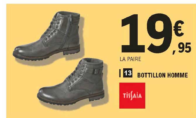 bottillon homme tissaia