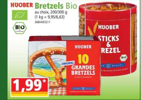 Bretzels Bio Huober