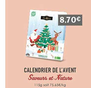 calendrier de l'avent saveurs et nature