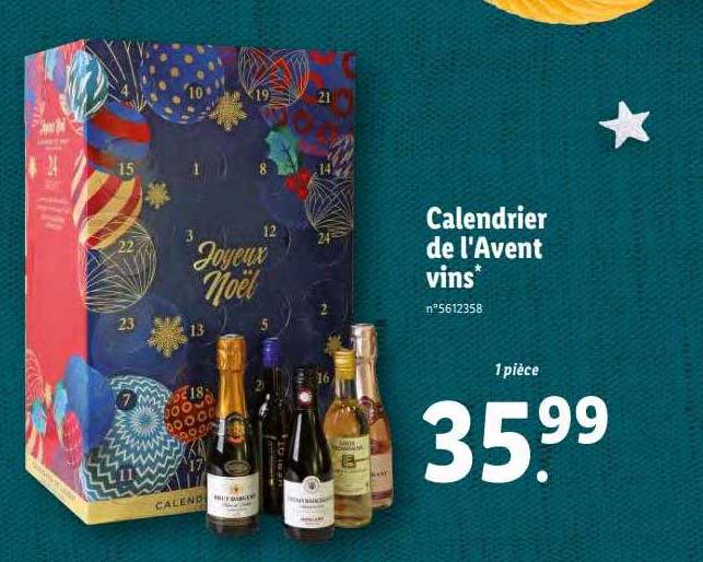 Calendrier De L'avent Vins