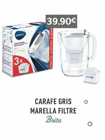 Carafe Gris Marella Filtre Brita