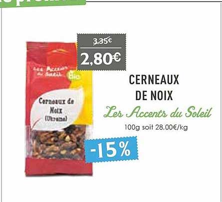 Cerneaux De Noix Les Accents Du Soleil