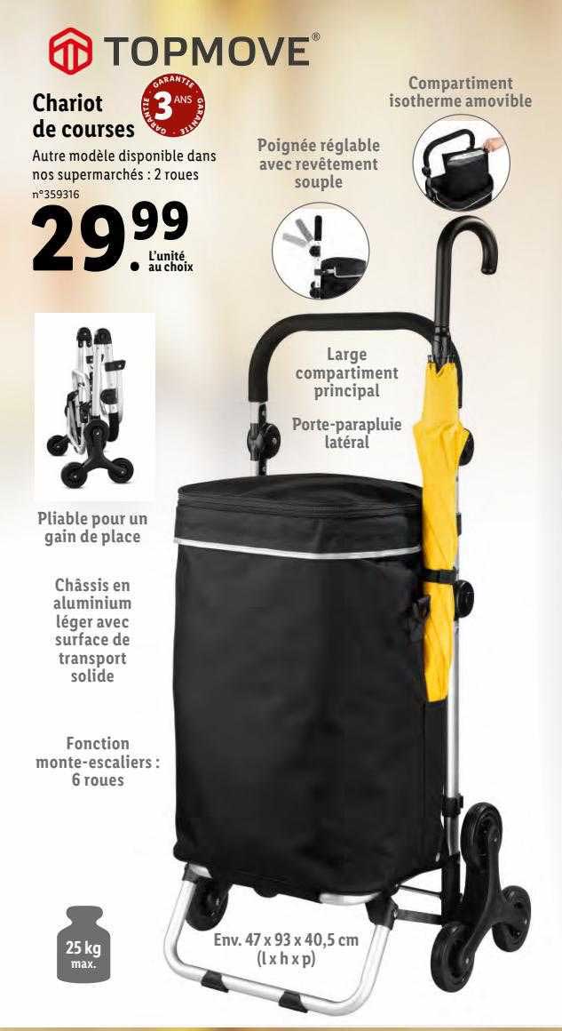 Chariot De Courses Topmove