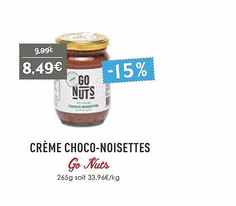 crème choco-noisettes go nuts