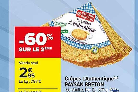 crêpes l'authentique paysan breton