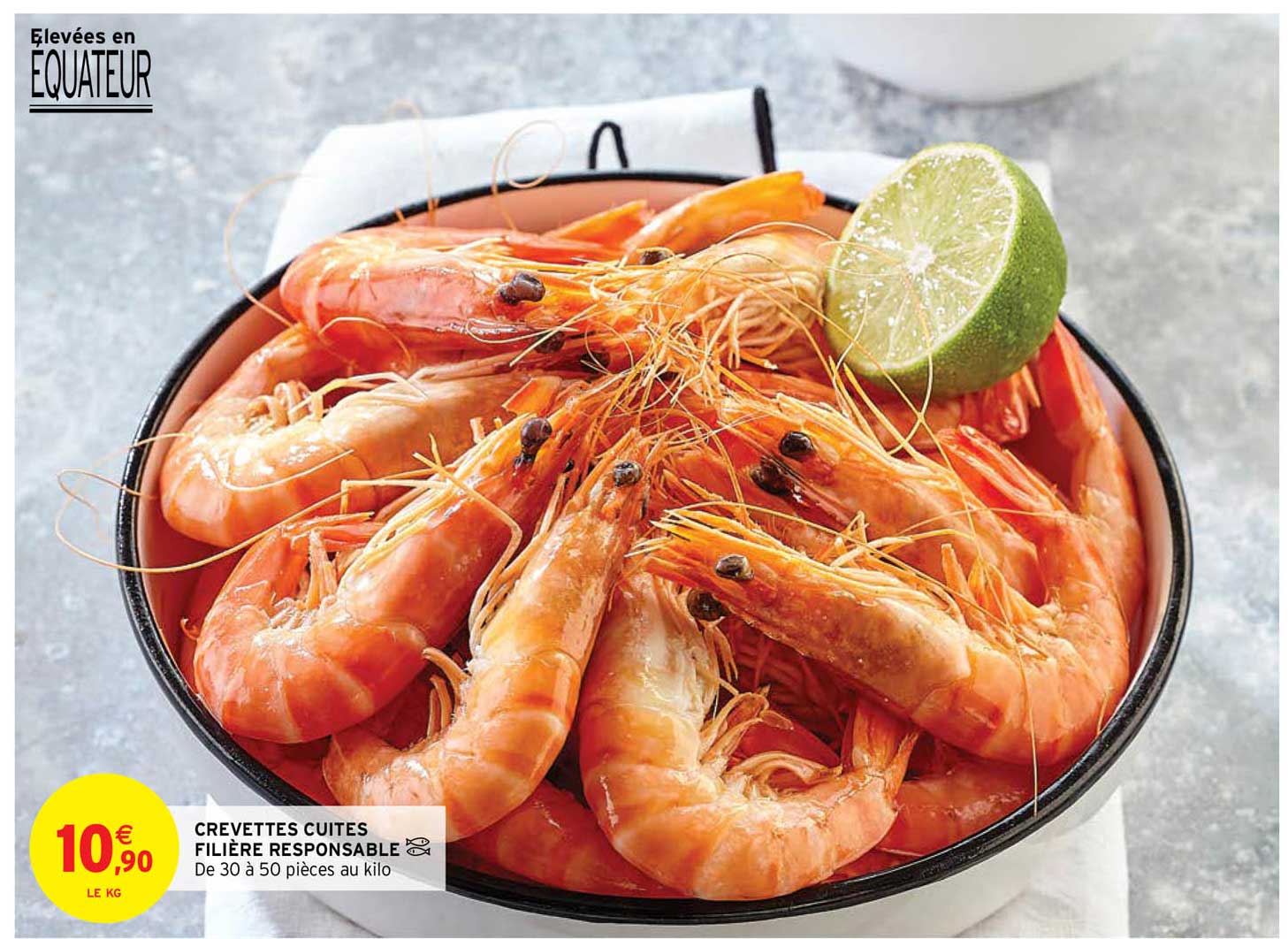 Crevettes Cuites Filière Responsable