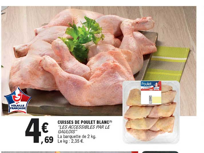 cuisses de pouelt blanc "les accessibles par le gaulois"