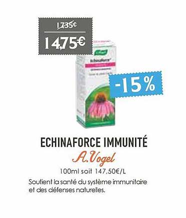 echinaforce immunité a.vogel