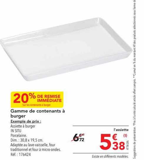 Gamme De Contenants à Burger