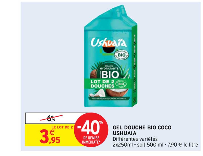 Gel Douche Bio Coco Ushuaia