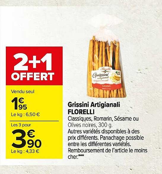 grissini artigianali florelli