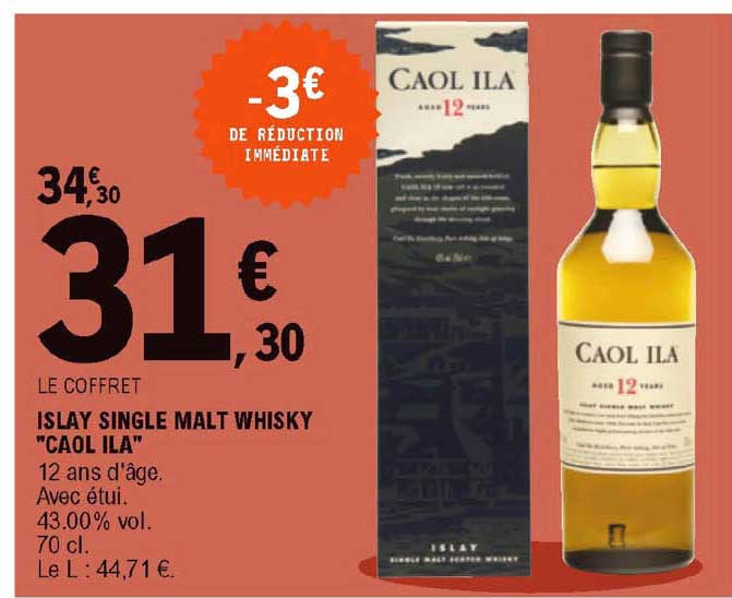 islay single malt whisky "caol ila"