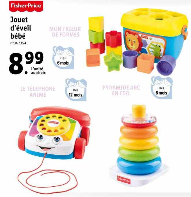 jouet d'éveil bébé fisher-price