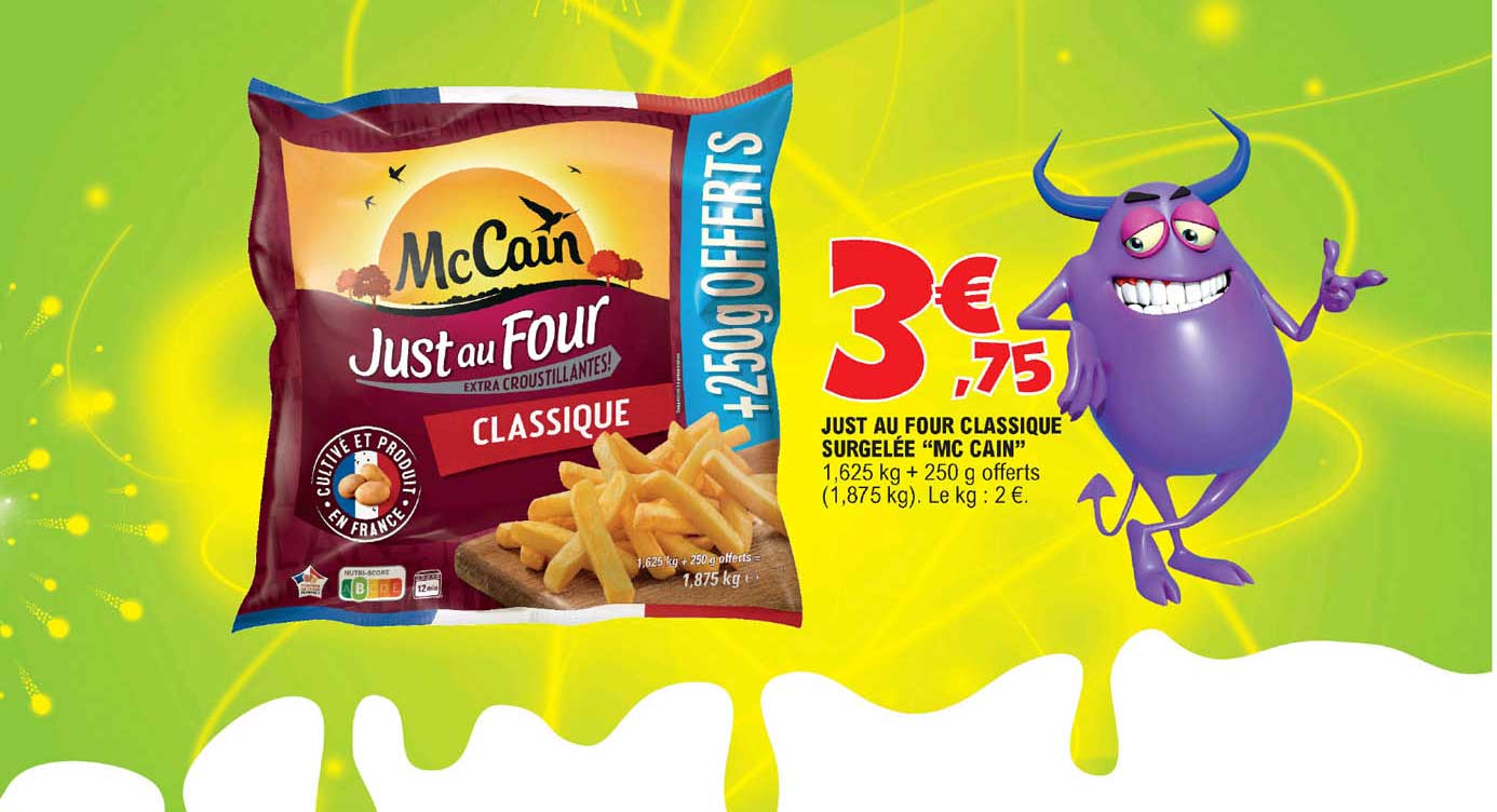 Just Au Four Classique Surgelée "mc Cain"