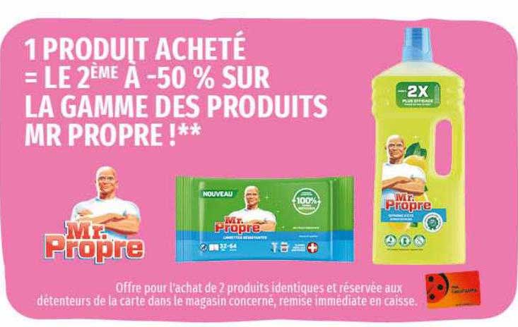 la gamme des produits mr propre