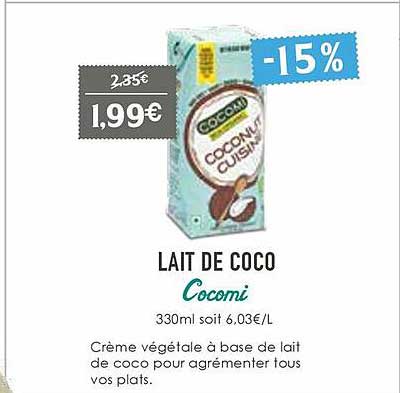 Lait De Coco Cocomi