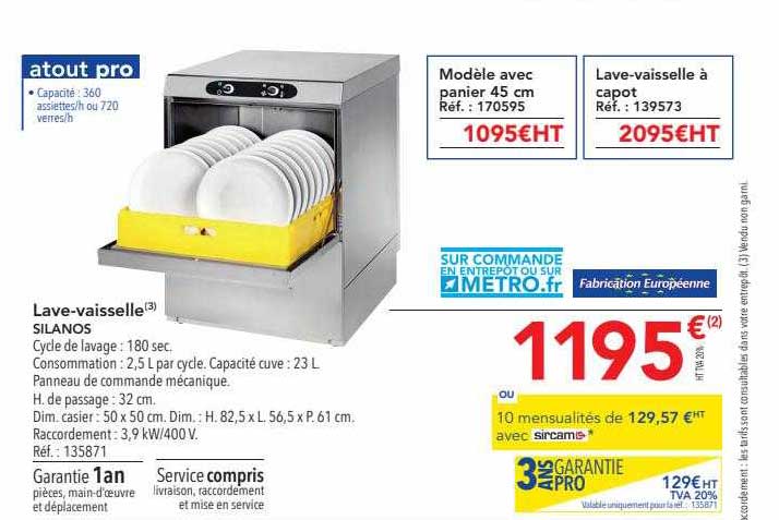 lave-vaisselle silanos