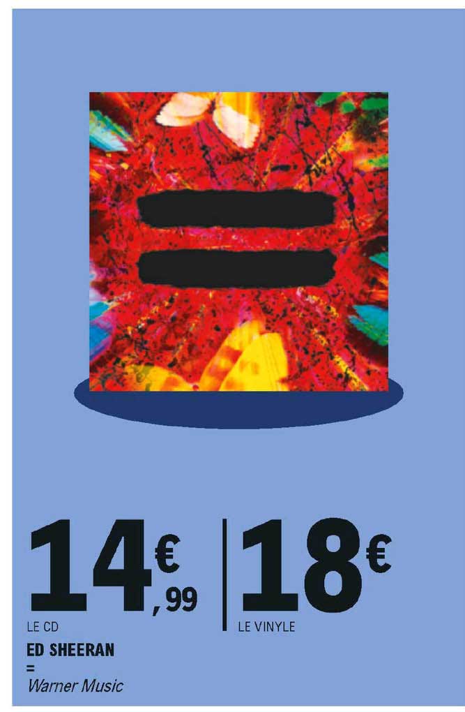 le cd ed sheeran
