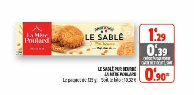 le sablé pur beurre la mère poulard