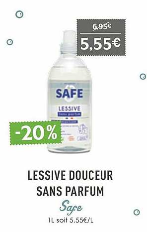 lessive douceur sans parfum safe