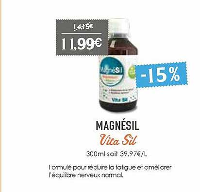 magnésil vita sil