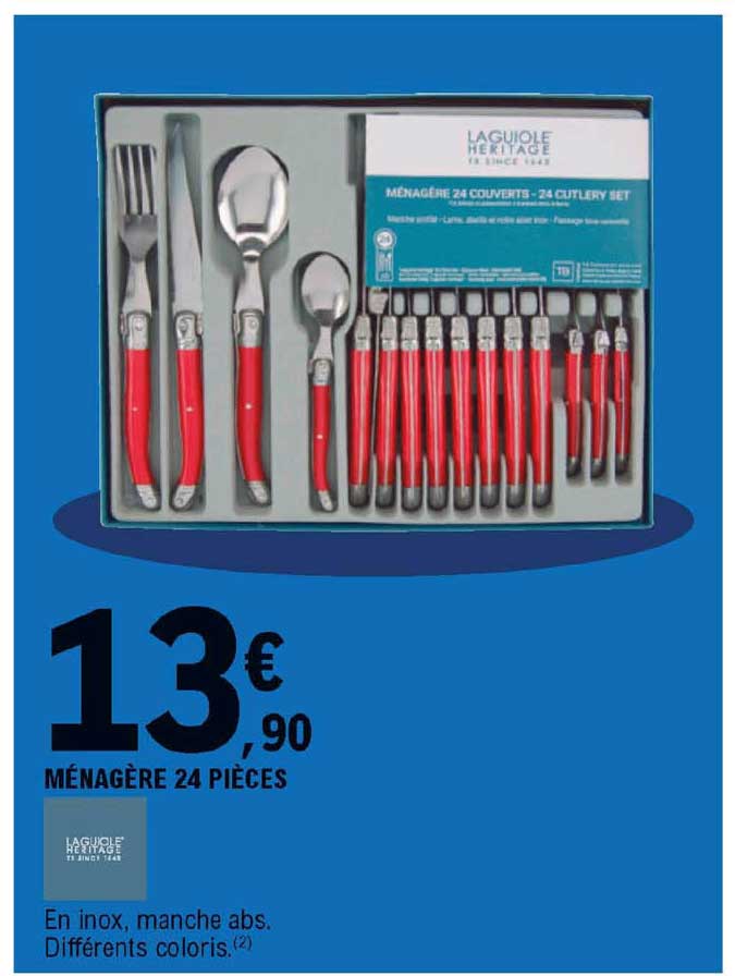 Ménagère 24 Pièces