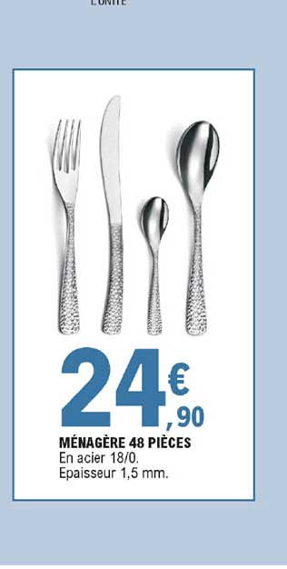 Ménagère 48 Pièces