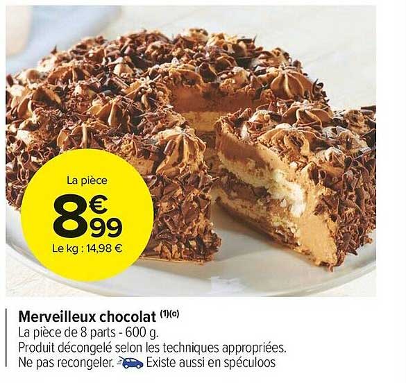merveilleux chocolat
