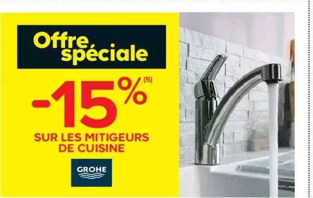 mitigeurs de cuisine grohe