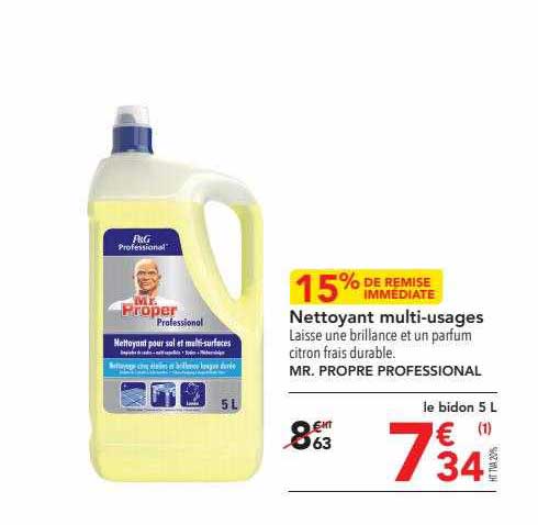 nettoyant multi-usages mr. propre professional