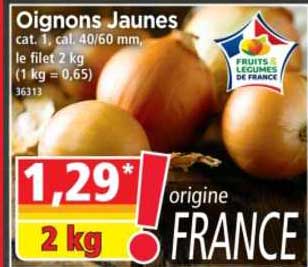 Oignons Jaunes