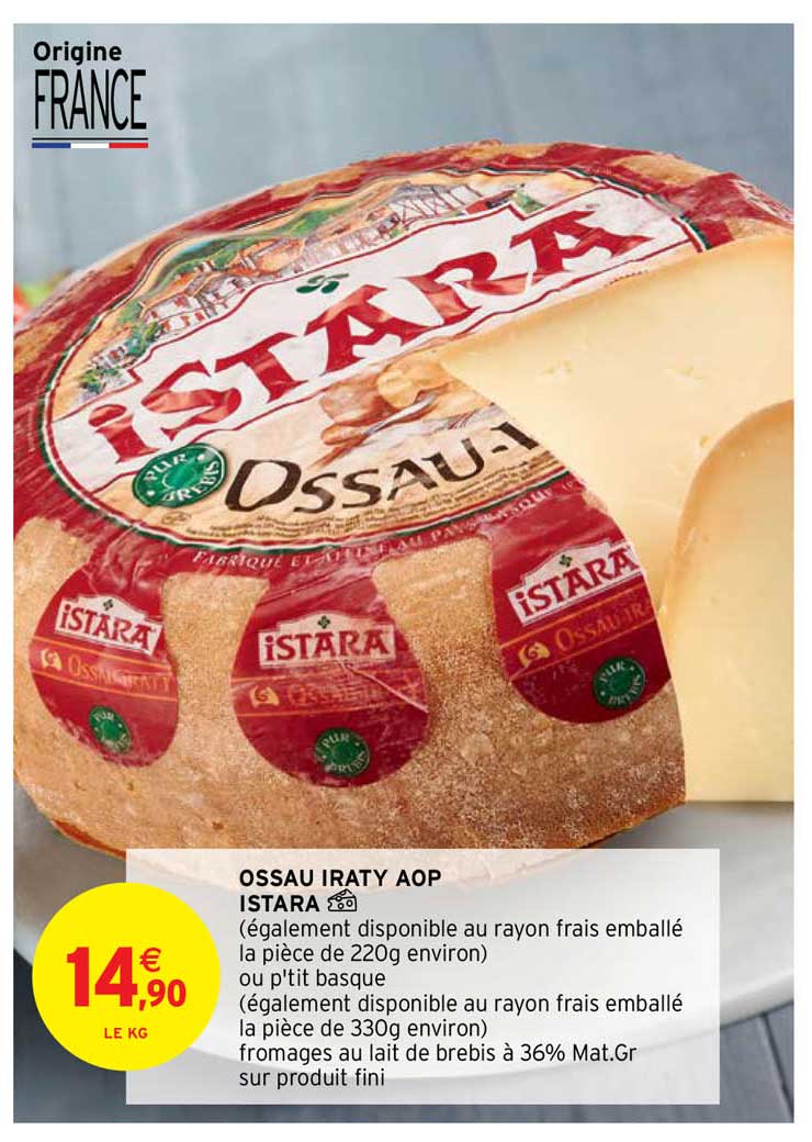 ossau iraty aop istara