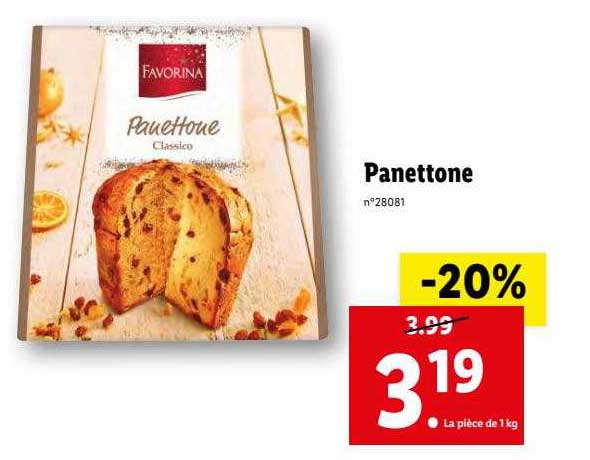 Panettone Favorina