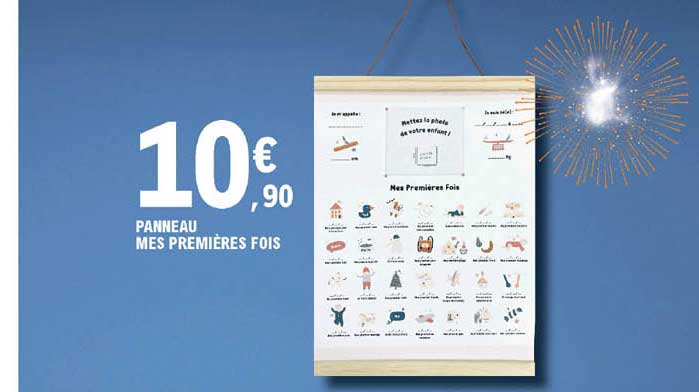 panneau mes premières fois