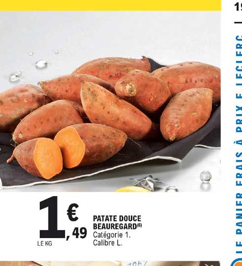 patate douce beauregard