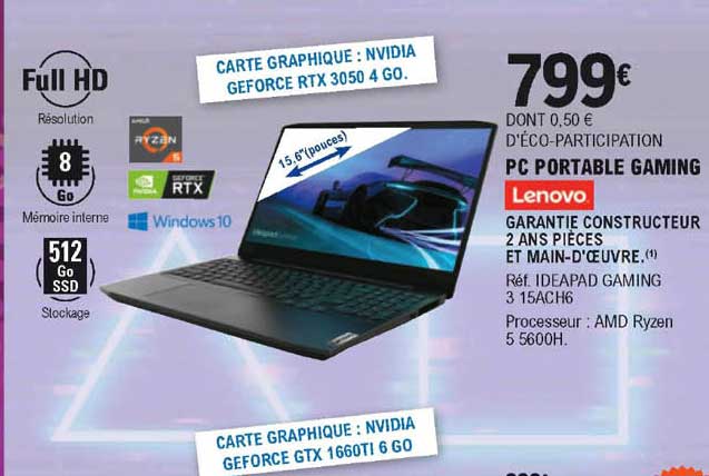 Pc Portable Gaming Lenovo