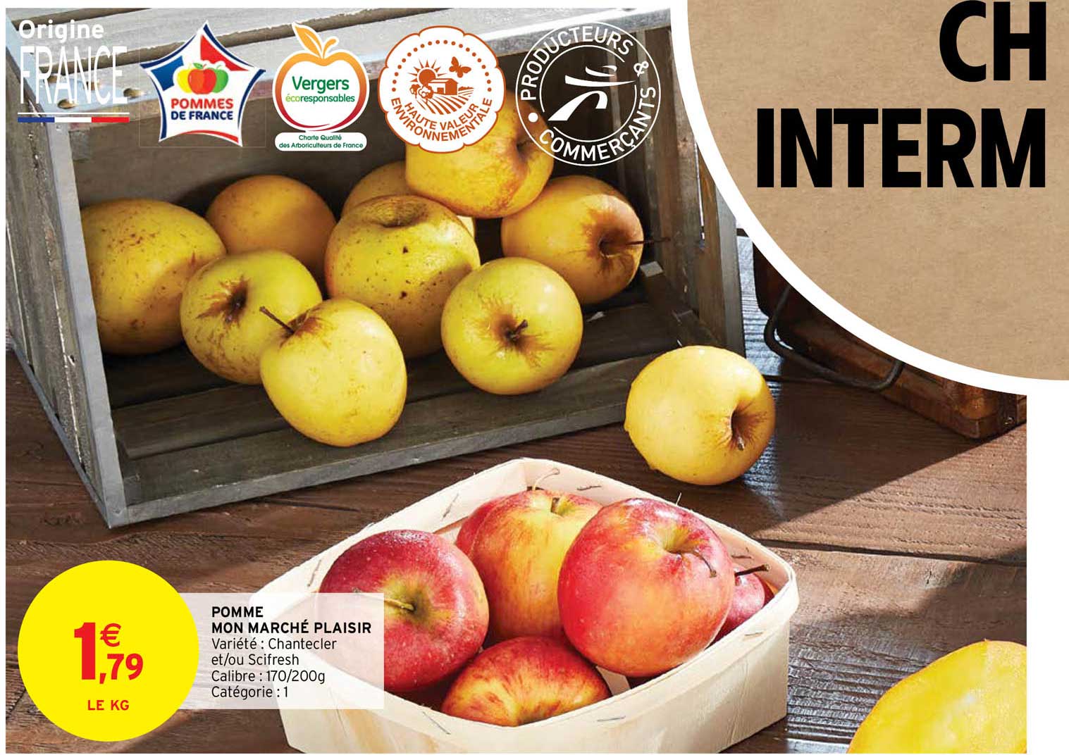 Pomme Mon Marché Plaisir