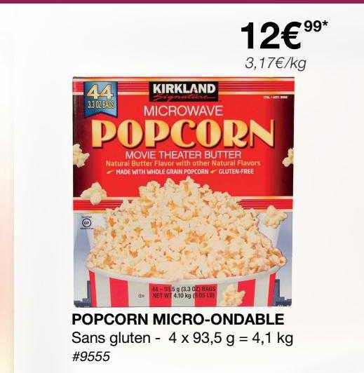 Popcorn Micro-ondable