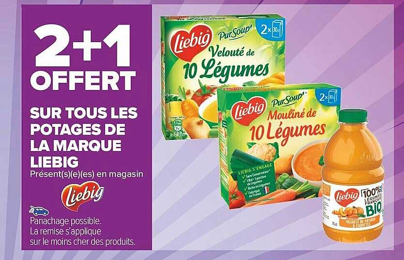 potages de la marque liebig