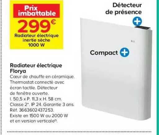 Radiateur électrique Florya