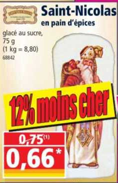 saint-nicolas en pains d'épices