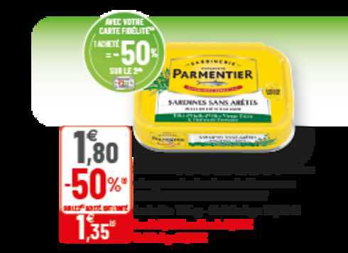 sardines sans arêtes parmentier