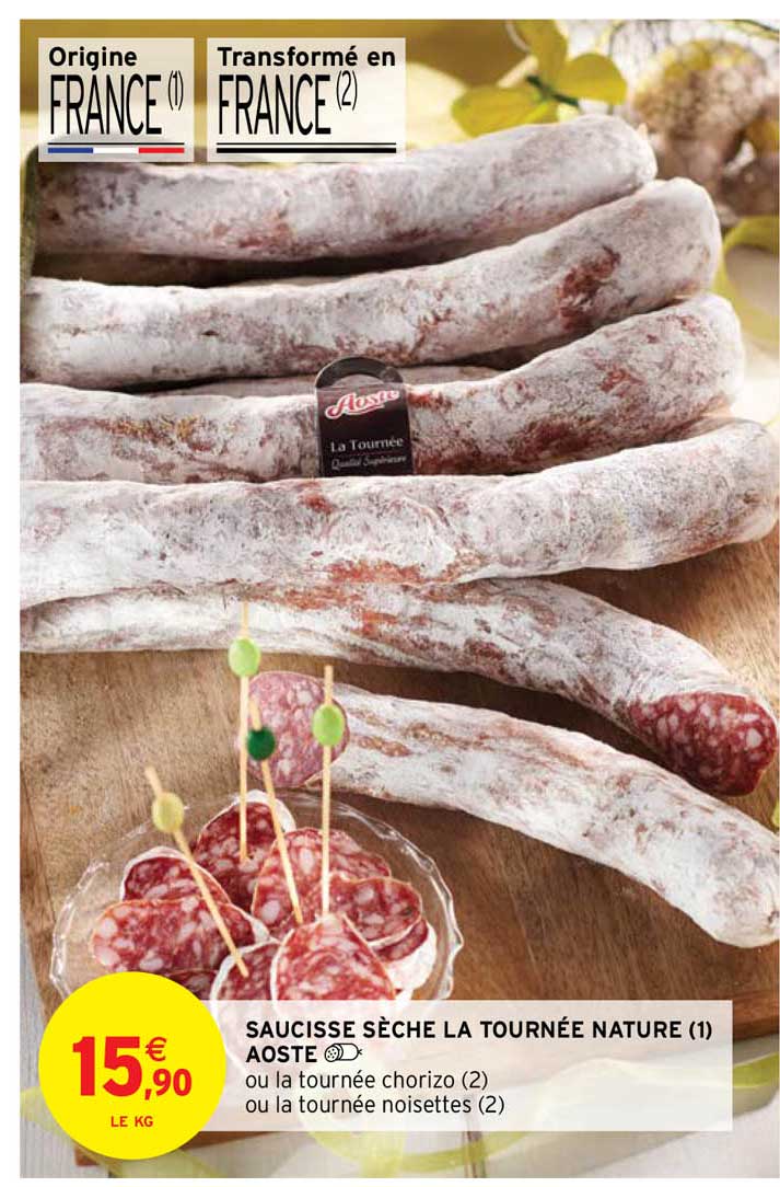 saucisse sèche la tournée nature aoste