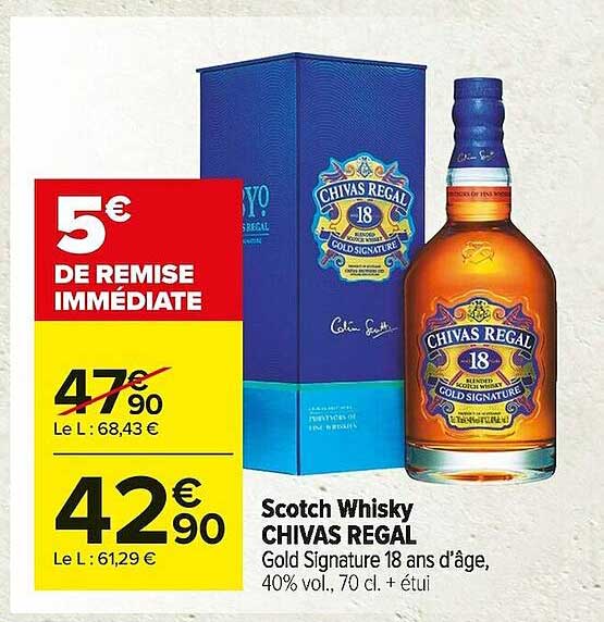 Scotch Whisky Chivas Regal