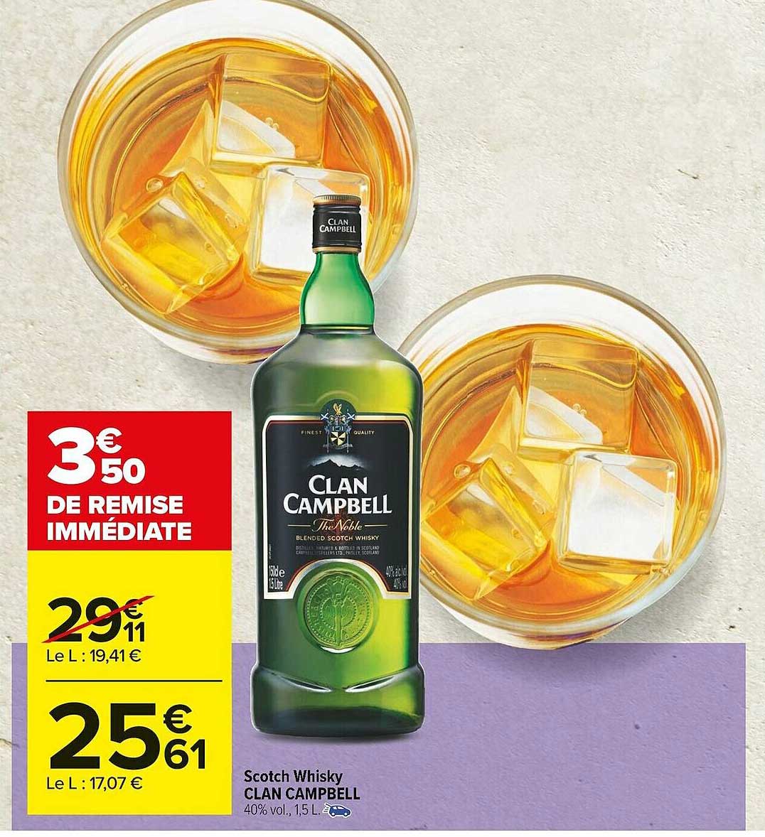 scotch whisky clan campbell