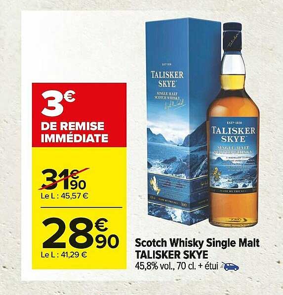 scotch whisky single malt talisker skye