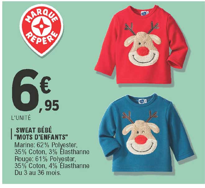 sweat bébé "mots d'enfants"