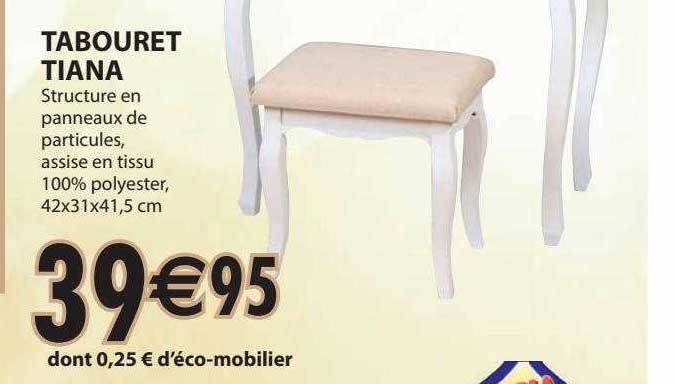 Tabouret Tiana