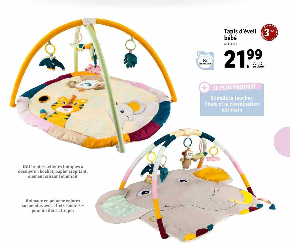 tapis d'éveil bébé