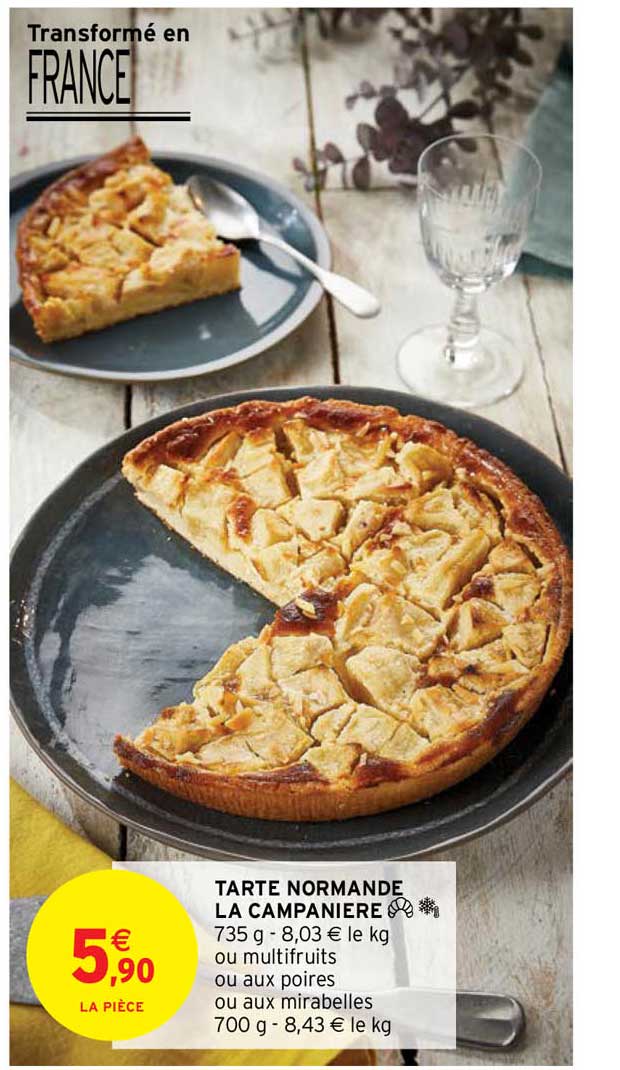 tarte normande la campanière